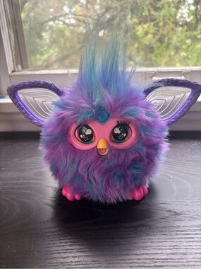 Hasbro Plush Interactive Furby - Purple, Pink & Blue